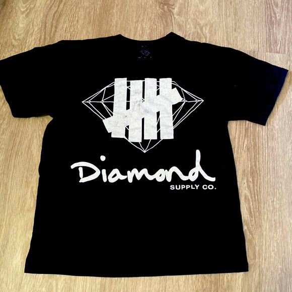 Black diamond supply Co. T-shirt with slightest bit of fading on tally marks. - Picture 1 of 3